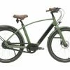 Vélo De Ville Électrique Reine Bike Cadre Haut Connecté Enviolo City CT 504Wh 26'' Vert Khaki 2022 Vert / Kaki