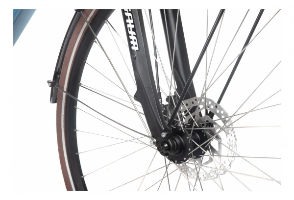 Vélo De Ville Électrique Bicyklet Camille Shimano Acera/Altus 8V 504 Wh 700 Mm Bleu 10 Vélo De Ville Électrique Bicyklet Camille Shimano Acera/Altus 8V 504 Wh 700 Mm Bleu – Image 8