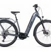 Vélo De Ville Électrique Cube Kathmandu Hybrid Pro 625 Easy Entry Shimano Deore 11V 625 Wh 700 Mm Gris Flash 2022