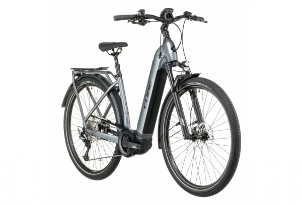 Vélo De Ville Électrique Cube Kathmandu Hybrid Pro 625 Easy Entry Shimano Deore 11V 625 Wh 700 Mm Gris Flash 2022 4 Vélo De Ville Électrique Cube Kathmandu Hybrid Pro 625 Easy Entry Shimano Deore 11V 625 Wh 700 Mm Gris Flash 2022 – Image 2