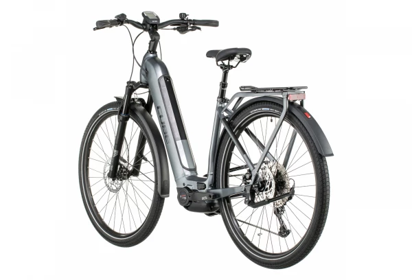 Vélo De Ville Électrique Cube Kathmandu Hybrid Pro 625 Easy Entry Shimano Deore 11V 625 Wh 700 Mm Gris Flash 2022 7 Vélo De Ville Électrique Cube Kathmandu Hybrid Pro 625 Easy Entry Shimano Deore 11V 625 Wh 700 Mm Gris Flash 2022 – Image 5