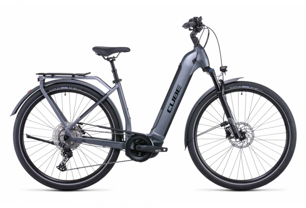 Vélo De Ville Électrique Cube Kathmandu Hybrid Pro 625 Easy Entry Shimano Deore 11V 625 Wh 700 Mm Gris Flash 2022 13 Vélo De Ville Électrique Cube Kathmandu Hybrid Pro 625 Easy Entry Shimano Deore 11V 625 Wh 700 Mm Gris Flash 2022 – Image 11