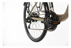 Vélo De Ville Électrique Mixte Bicyklet Claude Shimano Tourney 7V 500 Wh 700 Mm Beige Marron -Magasin Vélos de Ville unnamed file 1048