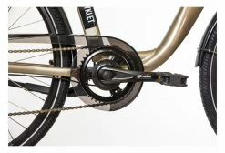 Vélo De Ville Électrique Mixte Bicyklet Claude Shimano Tourney 7V 500 Wh 700 Mm Beige Marron -Magasin Vélos de Ville unnamed file 1049