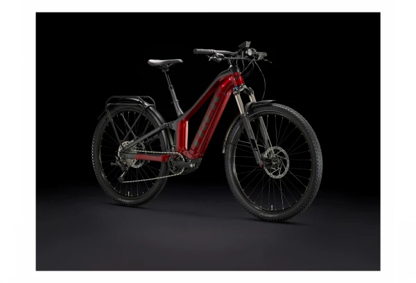 VTC Électrique Tout-Suspendu Trek Powerfly FS 4 EQ Shimano Deore 10V 625 Wh 29'' Rouge Crimson 2022 4 VTC Électrique Tout-Suspendu Trek Powerfly FS 4 EQ Shimano Deore 10V 625 Wh 29'' Rouge Crimson 2022 – Image 2