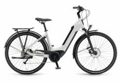 Vélo De Ville Électrique Winora Tria 7 Eco Wave Shimano Altus 7V 400 Wh 700 Mm Blanc 2022