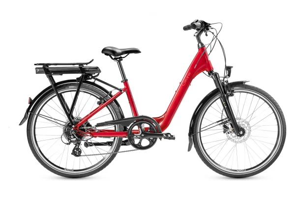 Vélo De Ville Électrique Gitane ORGAN'eB XS Shimano Tourney/Altus 7V 500Wh 26'' Rouge Rubis 2022 4 Vélo De Ville Électrique Gitane ORGAN'eB XS Shimano Tourney/Altus 7V 500Wh 26'' Rouge Rubis 2022 – Image 2