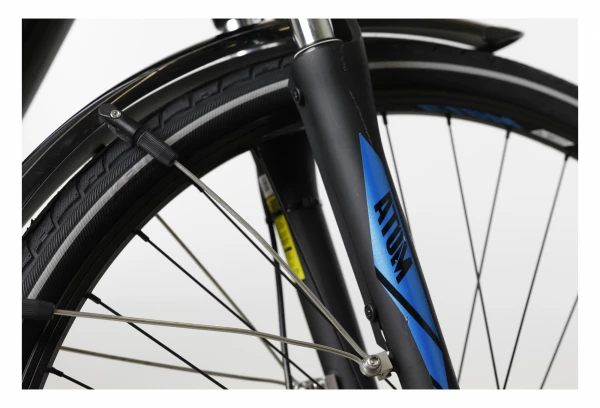 Produit Reconditionné - Vélo De Ville Électrique BH Atom City Wave Shimano Acera 8V 500 Wh 700 Mm Noir 7 Produit Reconditionné - Vélo De Ville Électrique BH Atom City Wave Shimano Acera 8V 500 Wh 700 Mm Noir – Image 5