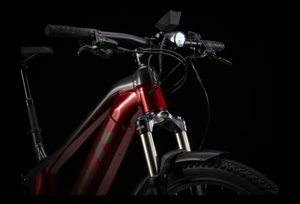 VTC Électrique Tout-Suspendu Trek Powerfly FS 4 EQ Shimano Deore 10V 625 Wh 29'' Rouge Crimson 2022 9 VTC Électrique Tout-Suspendu Trek Powerfly FS 4 EQ Shimano Deore 10V 625 Wh 29'' Rouge Crimson 2022 – Image 7