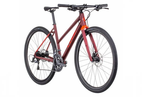 Vélo Fitness Cube SL Road Trapeze Shimano Claris 8V 700 Mm Rouge Dark 2022 4 Vélo Fitness Cube SL Road Trapeze Shimano Claris 8V 700 Mm Rouge Dark 2022 – Image 2