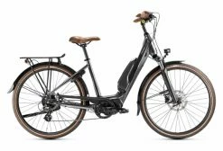 Vélo De Ville Électrique Peugeot E-City Steps D8+ Shimano Altus 8V 504 Wh 26'' Noir 2022