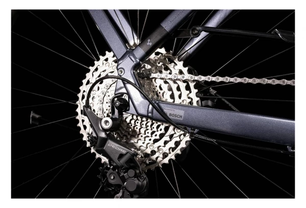 Vélo De Ville Électrique Cube Touring Hybrid Pro 625 Easy Entry Shimano Deore 11V 625 Wh 700 Mm Gris Metallic 2022 9 Vélo De Ville Électrique Cube Touring Hybrid Pro 625 Easy Entry Shimano Deore 11V 625 Wh 700 Mm Gris Metallic 2022 – Image 7