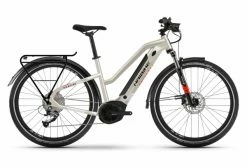 VTC Électrique Haibike Trekking 4 Mid Shimano Alivio/Altus 9V 500 Wh 27.5'' Beige Desert 2022