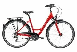 Vélo De Ville Femme Gitane Salsa 7 - 28 Shimano Altus 7V 700 Mm Rouge 2020