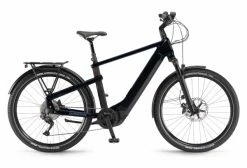 VTC Électrique Winora Yakun 10 Uni Shimano Deore 10V 750 Wh 27.5'' Bleu Foncé 2022