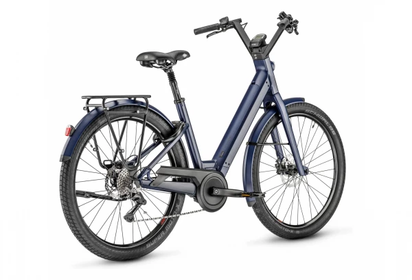 Vélo De Ville Électrique Moustache Bikes Lundi 27.3 Shimano Deore 10V 27.5'' 500 Wh Bleu Minuit 2021 5 Vélo De Ville Électrique Moustache Bikes Lundi 27.3 Shimano Deore 10V 27.5'' 500 Wh Bleu Minuit 2021 – Image 3