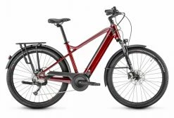 Moustache Bikes VTC Électrique Moustache Samedi 27 Xroad 2 Shimano Altus 9V 500 Wh 700 Mm Rouge 2022