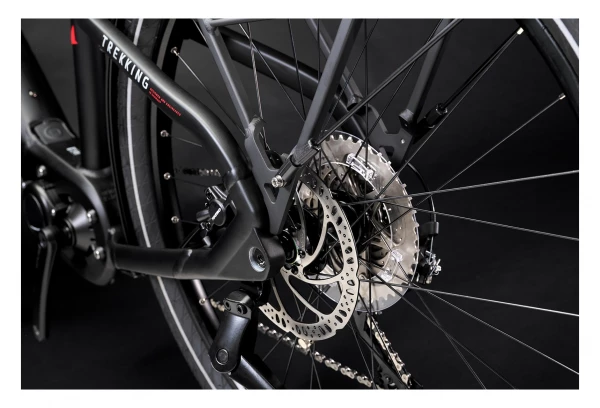 VTC Électrique Haibike Trekking 6 High Shimano Deore 10V 630 Wh 27.5'' Noir 2022 7 VTC Électrique Haibike Trekking 6 High Shimano Deore 10V 630 Wh 27.5'' Noir 2022 – Image 5