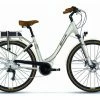 Vélo De Ville Électrique Granville E-Premium Shimano Acera 8V 300 Wh 700 Mm Ivoire 2022 Blanc
