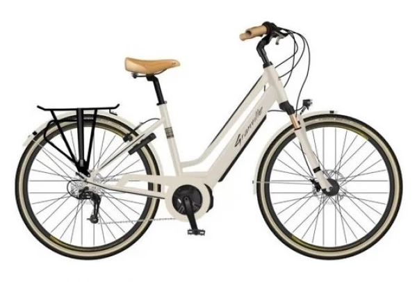 Vélo De Ville Électrique Granville E-Smooth 20 Shimano Altus 7V 400 Wh 700 Mm Blanc Ivoire 2022 4 Vélo De Ville Électrique Granville E-Smooth 20 Shimano Altus 7V 400 Wh 700 Mm Blanc Ivoire 2022 – Image 2