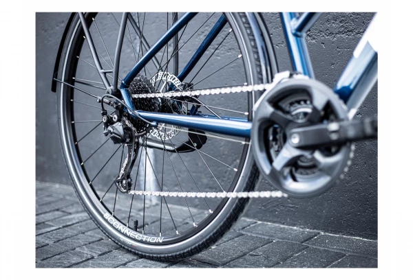 VTC Trek Dual Sport 2 EQ Stagger Shimano Acera/Altus 9V 700 Mm Bleu Mulsanne 2022 7 VTC Trek Dual Sport 2 EQ Stagger Shimano Acera/Altus 9V 700 Mm Bleu Mulsanne 2022 – Image 5