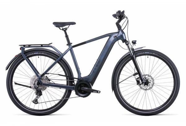Vélo De Ville Électrique Cube Touring Hybrid Pro 500 Shimano Deore 11V 500 Wh 700 Mm Gris Metallic 2022 3 Vélo De Ville Électrique Cube Touring Hybrid Pro 500 Shimano Deore 11V 500 Wh 700 Mm Gris Metallic 2022