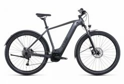 VTC Électrique Cube Nuride Hybrid Performance 625 Allroad Shimano Alivio 9V 625 Wh 700 Mm Gris Graphite 2022