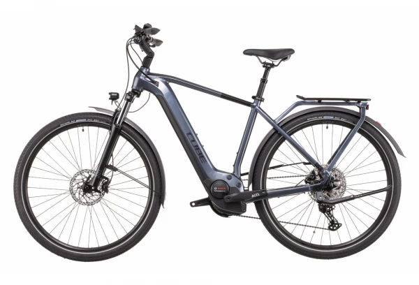 Vélo De Ville Électrique Cube Touring Hybrid Pro 500 Shimano Deore 11V 500 Wh 700 Mm Gris Metallic 2022 6 Vélo De Ville Électrique Cube Touring Hybrid Pro 500 Shimano Deore 11V 500 Wh 700 Mm Gris Metallic 2022 – Image 4