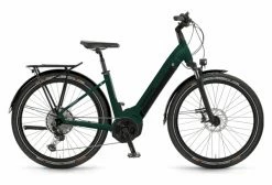 VTC Électrique Winora Yucatan 10 Shimano Deore 10V 630 Wh 700 Mm Vert Émeraude 2022