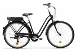 Vélo De Ville Électrique Elops 120 E MicroSHIFT 6V 313 Wh 700 Mm Noir 2022