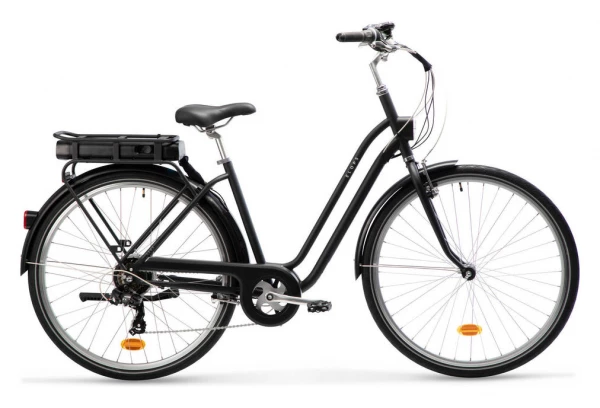 Vélo De Ville Électrique Elops 120 E MicroSHIFT 6V 313 Wh 700 Mm Noir 2022 3 Vélo De Ville Électrique Elops 120 E MicroSHIFT 6V 313 Wh 700 Mm Noir 2022