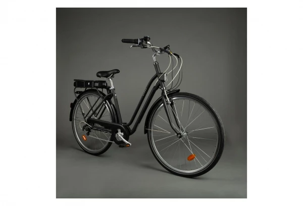 Vélo De Ville Électrique Elops 120 E MicroSHIFT 6V 313 Wh 700 Mm Noir 2022 4 Vélo De Ville Électrique Elops 120 E MicroSHIFT 6V 313 Wh 700 Mm Noir 2022 – Image 2