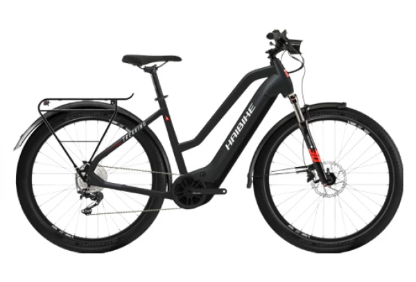 VTC Électrique Haibike Trekking 6 Mid I630Wh Shimano Deore 10V Noir / Rouge 2022 3 VTC Électrique Haibike Trekking 6 Mid I630Wh Shimano Deore 10V Noir / Rouge 2022