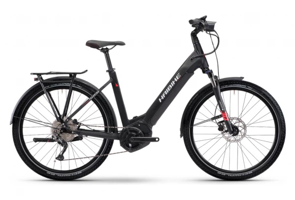 VTC Électrique Haibike Trekking 6 Low Shimano Deore 10V 630 Wh 27.5'' Noir 2022 3 VTC Électrique Haibike Trekking 6 Low Shimano Deore 10V 630 Wh 27.5'' Noir 2022