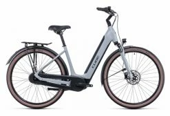 Vélo De Ville Électrique Cube Supreme Hybrid One 500 Easy Entry Shimano Nexus 7V 500 Wh 700 Mm Gris Lunar 2022