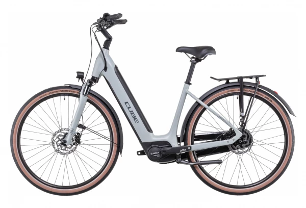 Vélo De Ville Électrique Cube Supreme Hybrid One 500 Easy Entry Shimano Nexus 7V 500 Wh 700 Mm Gris Lunar 2022 6 Vélo De Ville Électrique Cube Supreme Hybrid One 500 Easy Entry Shimano Nexus 7V 500 Wh 700 Mm Gris Lunar 2022 – Image 4
