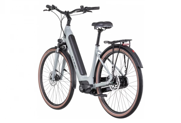 Vélo De Ville Électrique Cube Supreme Hybrid One 500 Easy Entry Shimano Nexus 7V 500 Wh 700 Mm Gris Lunar 2022 7 Vélo De Ville Électrique Cube Supreme Hybrid One 500 Easy Entry Shimano Nexus 7V 500 Wh 700 Mm Gris Lunar 2022 – Image 5