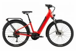 Vélo De Ville Électrique Cannondale Adventure Neo 3 EQ 650b Shimano 9V 400Wh Rally Red