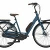 Vélo De Ville Électrique Gazelle Bloom C7 HMS Single Speed 630 Wh Bleu Mallard 2022