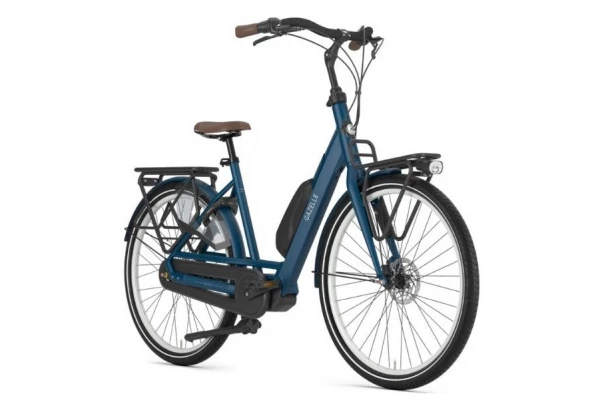 Vélo De Ville Électrique Gazelle Bloom C7 HMS Single Speed 630 Wh Bleu Mallard 2022 4 Vélo De Ville Électrique Gazelle Bloom C7 HMS Single Speed 630 Wh Bleu Mallard 2022 – Image 2