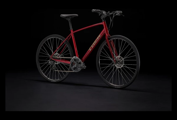 Vélo Fitness Trek FX 1 Disc Shimano Tourney/Altus 8V 700 Mm Rouge 2022 4 Vélo Fitness Trek FX 1 Disc Shimano Tourney/Altus 8V 700 Mm Rouge 2022 – Image 2