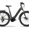 VTC Électrique Haibike Trekking 7 Low Shimano Deore 11V 630 Wh 27.5'' Gris Anthracite Olive 2022