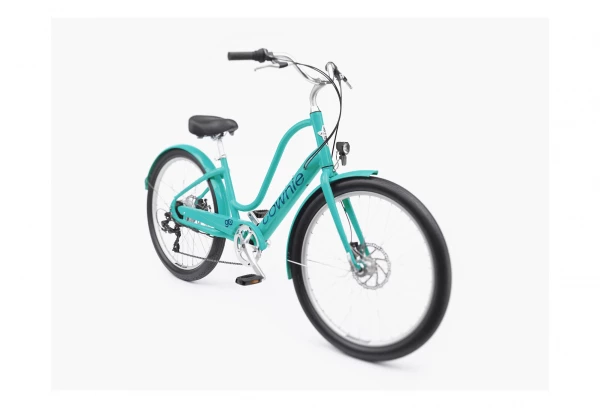 Vélo De Ville Électrique Electra Townie Go! 7D EQ Shimano Tourney 7V 250 Wh 26'' Bleu Tahiti 2022 4 Vélo De Ville Électrique Electra Townie Go! 7D EQ Shimano Tourney 7V 250 Wh 26'' Bleu Tahiti 2022 – Image 2