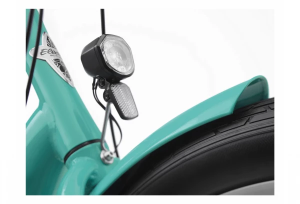 Vélo De Ville Électrique Electra Townie Go! 7D EQ Shimano Tourney 7V 250 Wh 26'' Bleu Tahiti 2022 6 Vélo De Ville Électrique Electra Townie Go! 7D EQ Shimano Tourney 7V 250 Wh 26'' Bleu Tahiti 2022 – Image 4