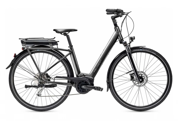 Vélo De Ville Électrique Peugeot EC01 D9 Shimano Alivio 9V 300Wh Noir 2022 4 Vélo De Ville Électrique Peugeot EC01 D9 Shimano Alivio 9V 300Wh Noir 2022 – Image 2