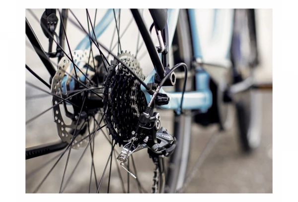 Vélo De Ville Électrique Trek Verve+ 2 Lowstep Bosch 400Wh Shimano Altus 9V Azure 2022 Gris 8 Vélo De Ville Électrique Trek Verve+ 2 Lowstep Bosch 400Wh Shimano Altus 9V Azure 2022 Gris – Image 6