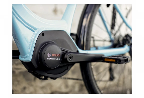 Vélo De Ville Électrique Trek Verve+ 2 Lowstep Bosch 300Wh Shimano Altus 9V Azure 2022 Gris 5 Vélo De Ville Électrique Trek Verve+ 2 Lowstep Bosch 300Wh Shimano Altus 9V Azure 2022 Gris – Image 3