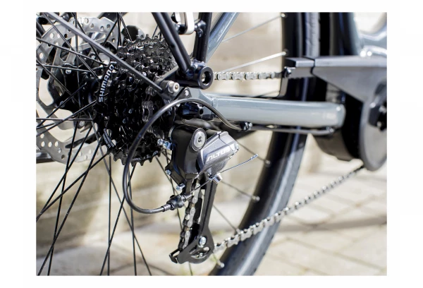 Vélo De Ville Électrique Trek Verve+ 1 Lowstep Shimano Altus 8V 300wh Gris Charcoal 2022 12 Vélo De Ville Électrique Trek Verve+ 1 Lowstep Shimano Altus 8V 300wh Gris Charcoal 2022 – Image 10