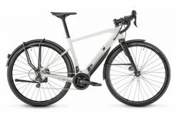 Moustache Bikes Vélo De Ville Électrique Sportif Moustache Friday 28.7 Shimano Tiagra 10V 500 Wh 700 Mm Blanc