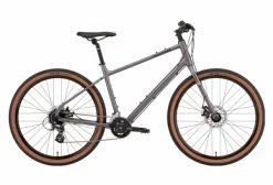 Vélo De Ville Fitness Kona Dew Shimano Altus 8V 650mm Gris 2022